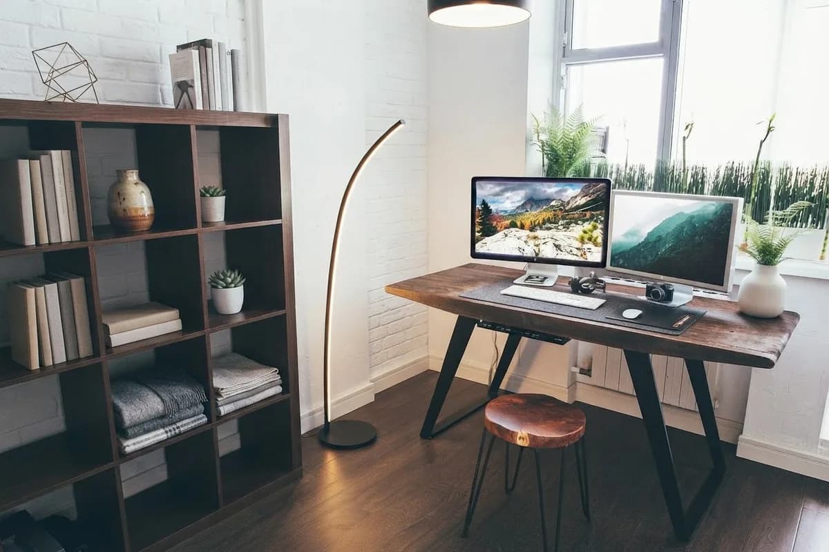Result: Restyle · home office